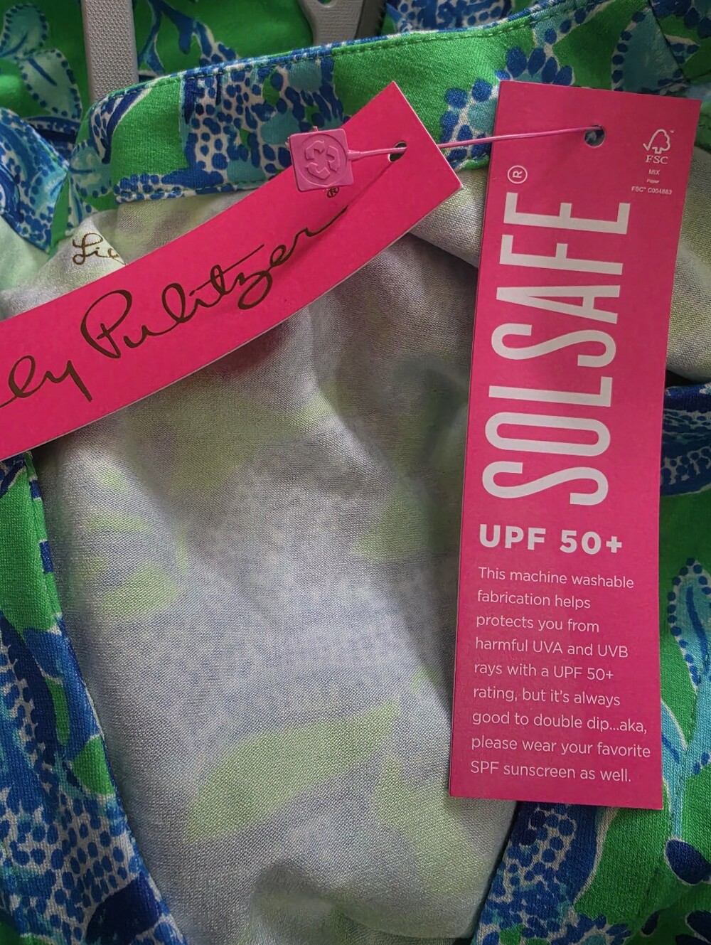 Lilly Pulitzer Sophiletta Dress NWT SIZE LARGE UPF 50+ - Picture 4 of 5